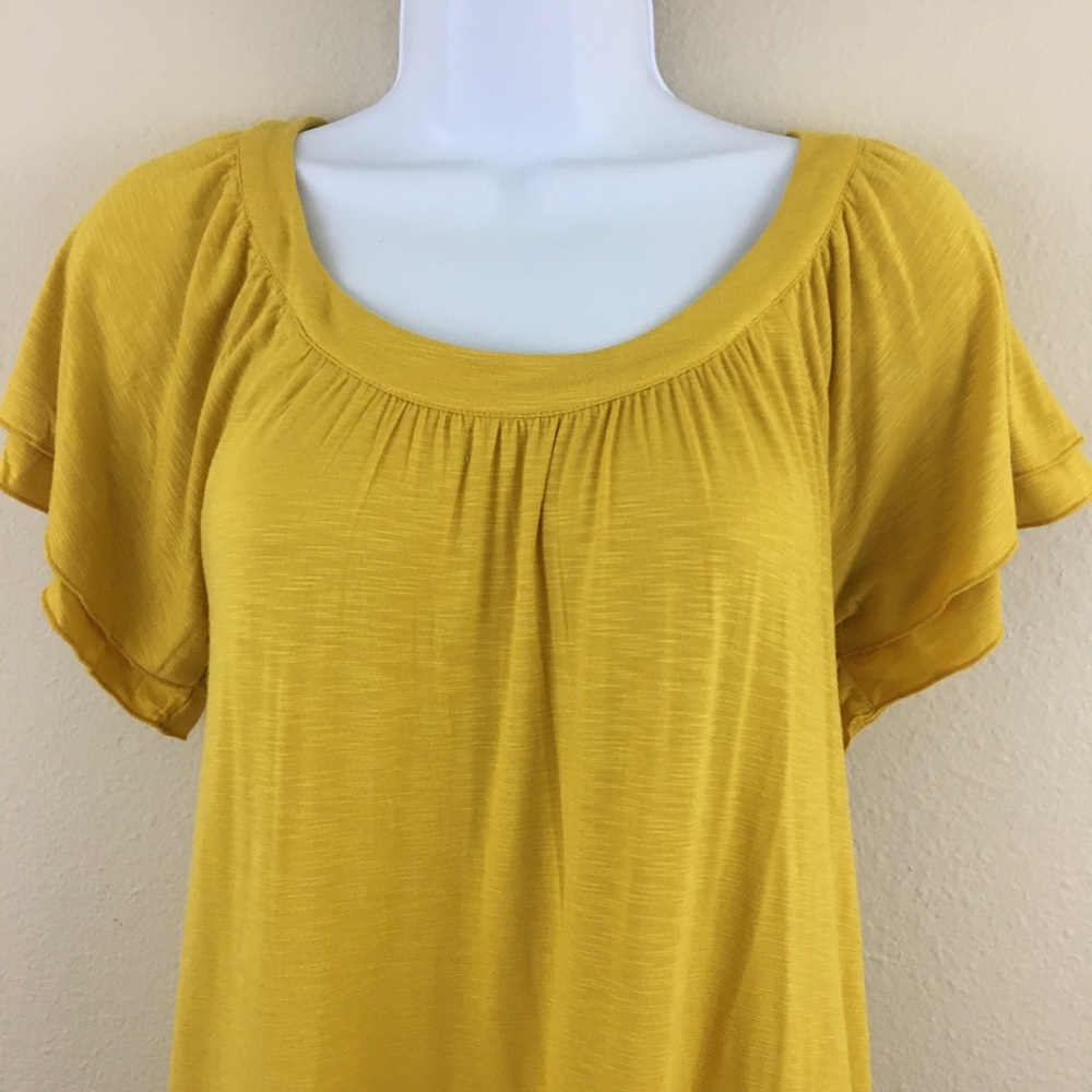 Style & Co Ruffle Sleeve Tunic - Picture 3 of 6
